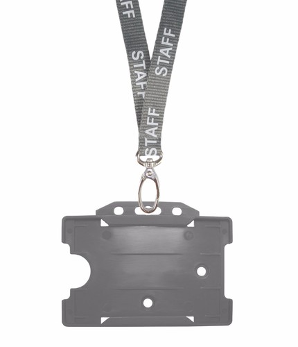 Silver grey staff - staff, neck