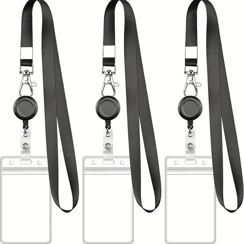Retractable badge reel lanyard - badge,