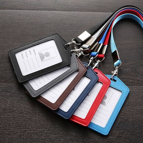 With neck lanyard - neck,