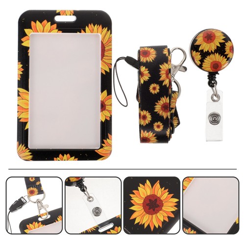 Plastic card holder flower - card,