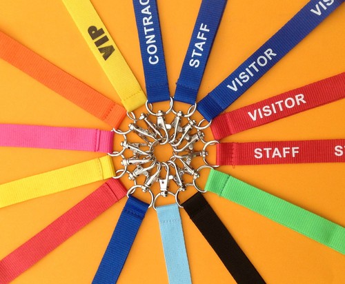 Security lanyard pass - lanyard,