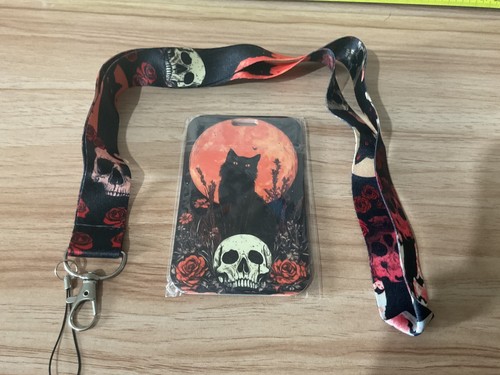 Witchy gothic cat skull - , id