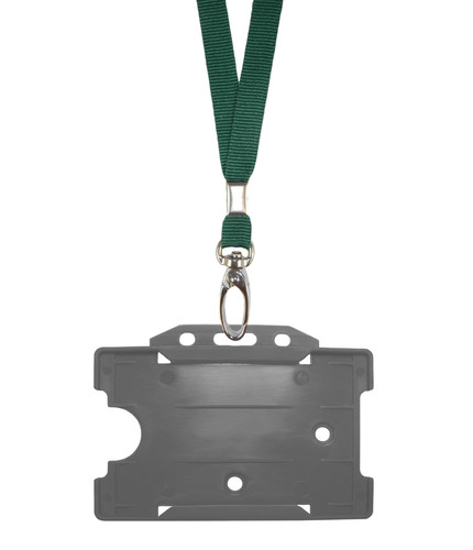 Dark green neck - strap, cord