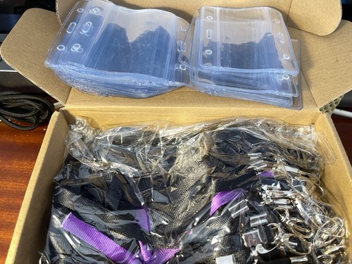 Lanyards with holder - with, id