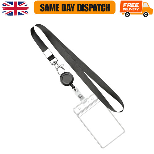 Retractable badge reel lanyard - badge,