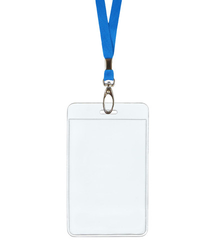 Light blue lanyard - light,