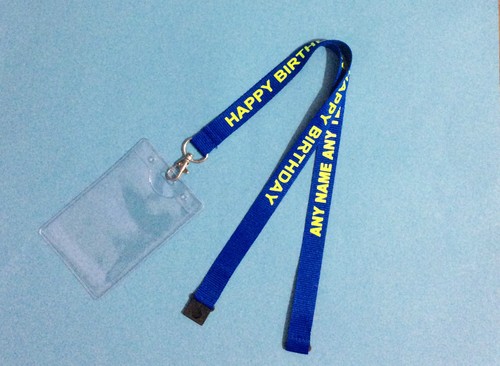 Birthday lanyard custom - birthday,