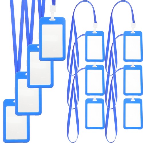 Pcs name tag holder with - 10,